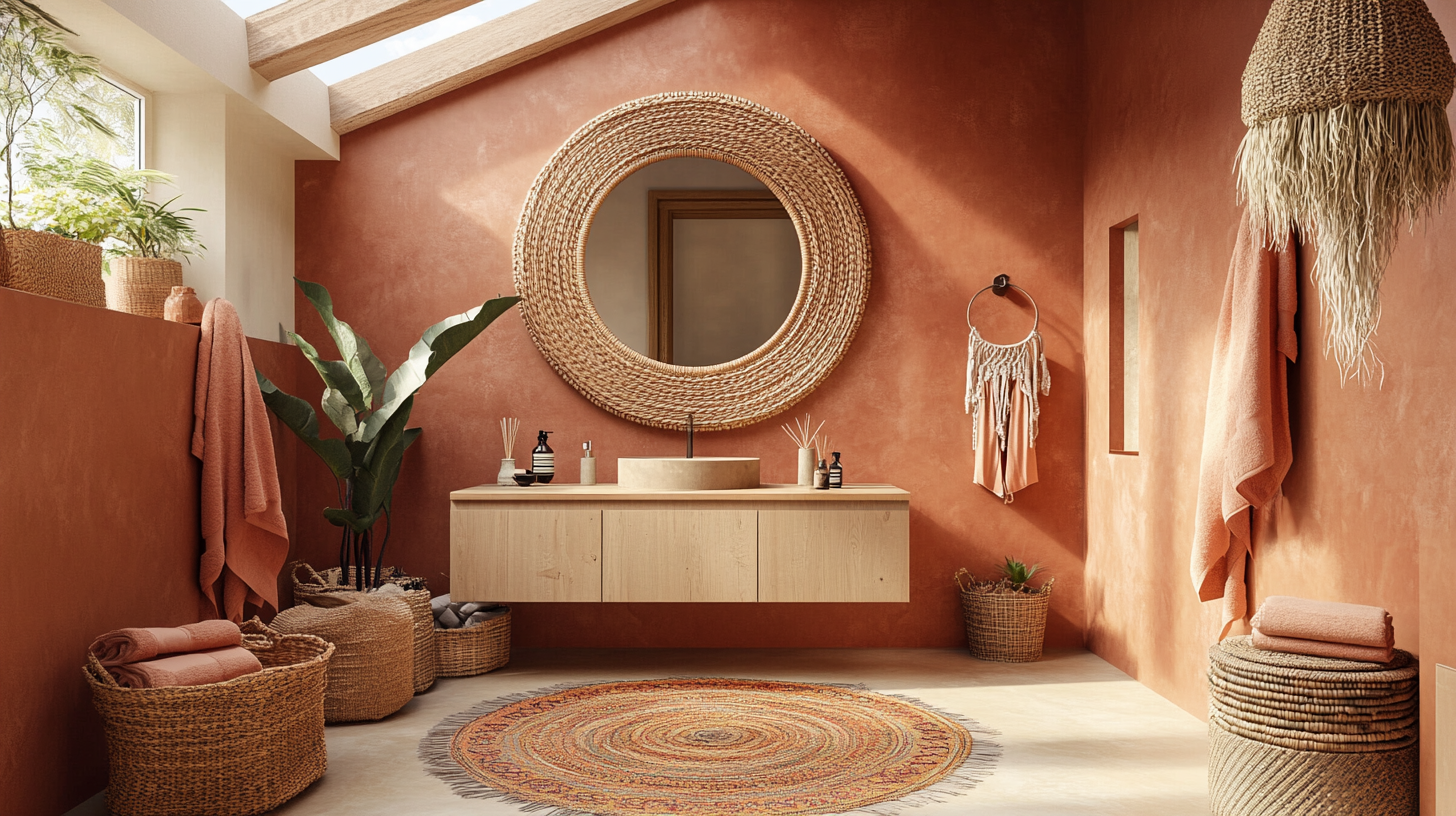 8 Stunning Modern Boho Bathrooms That Redefine Relaxation – Offfflow