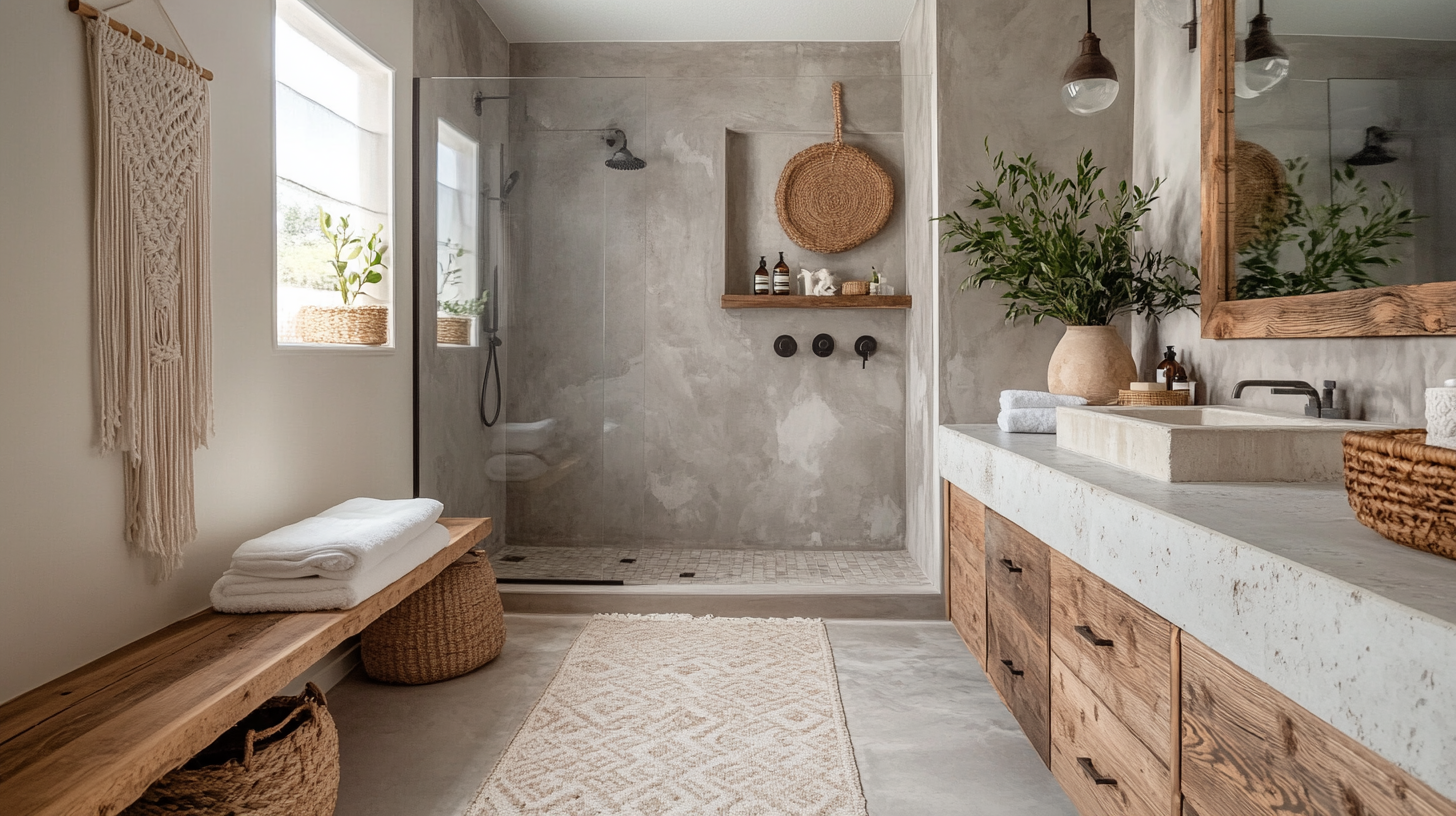 13 Magical Modern Rustic Bathrooms – Offfflow