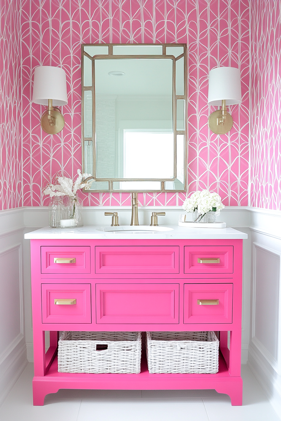 24 Elegant Pink Bathroom Designs to Inspire Your Next Remodel Offfflow