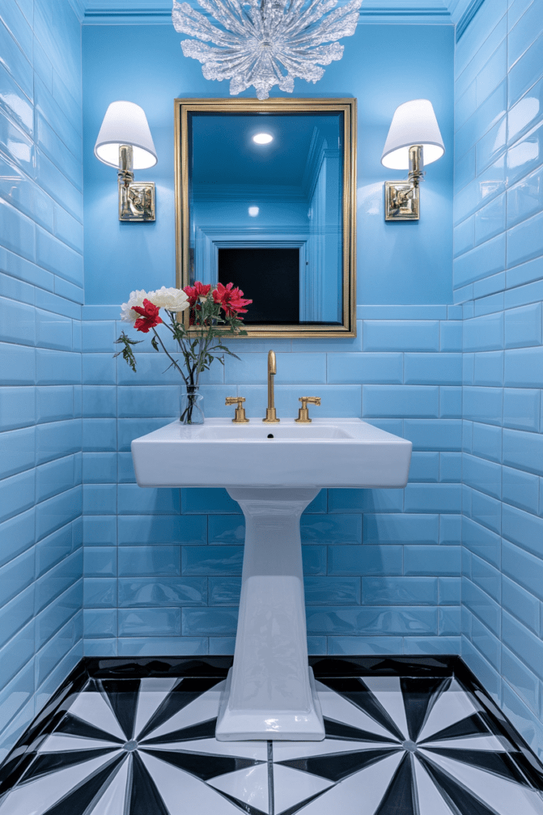 34 Art Deco Bathroom Vanities and Mirrors: Transform Your Space with ...