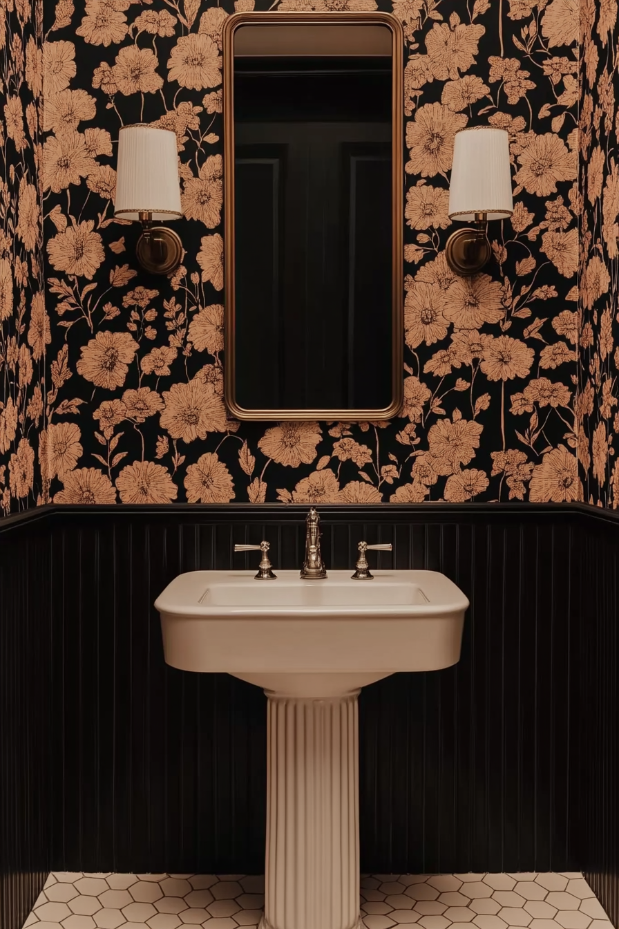 50+ Art Deco Wallpaper That Will Glam Up Your Bathroom – Offfflow