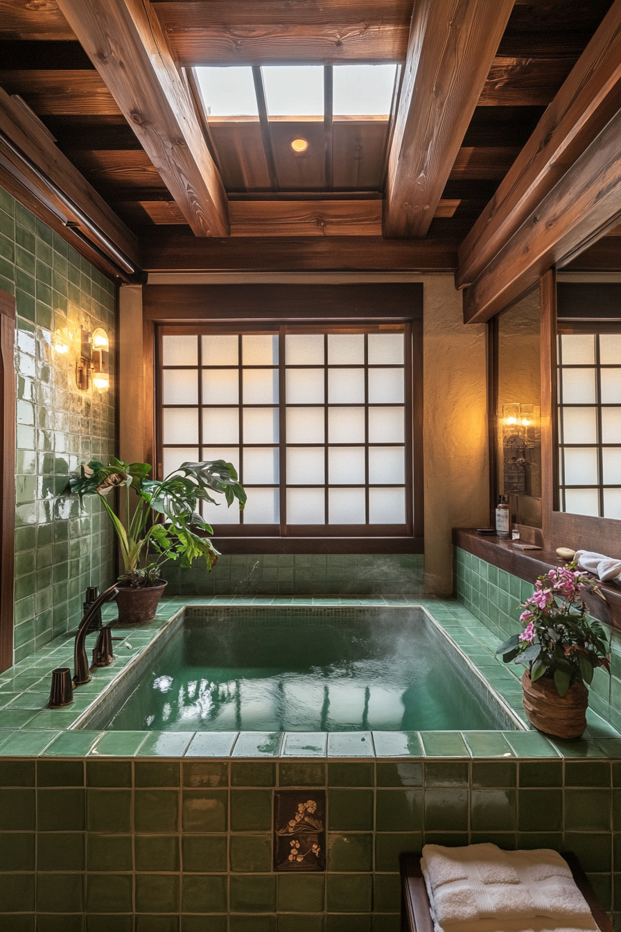 30 Tranquil Japanese-Inspired Bathing Spaces – Offfflow