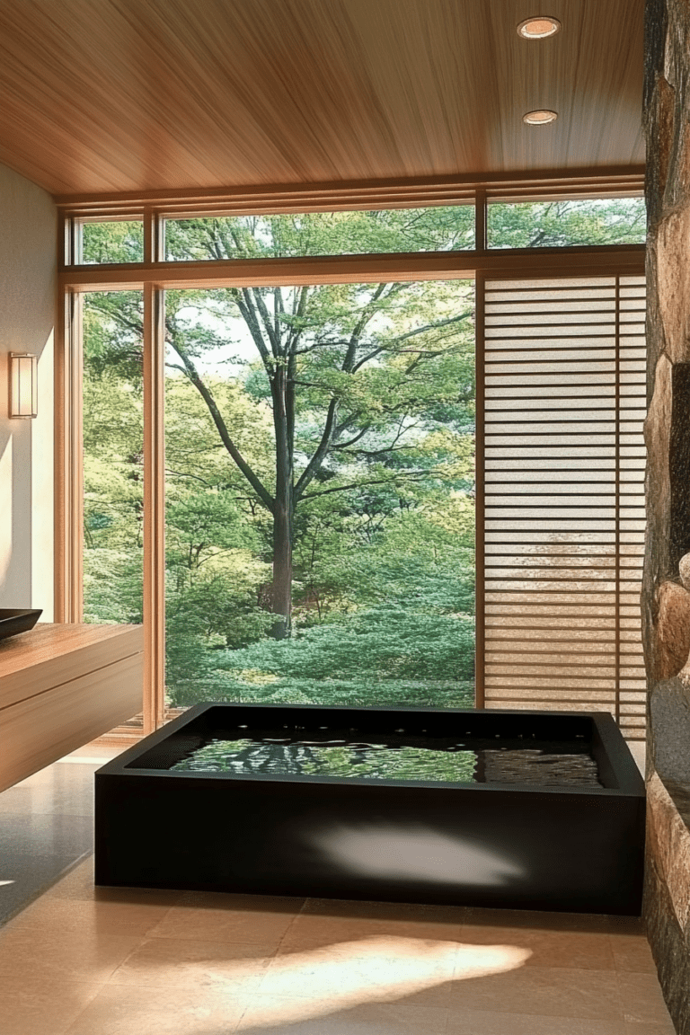 30 Tranquil Japanese-Inspired Bathing Spaces – Offfflow