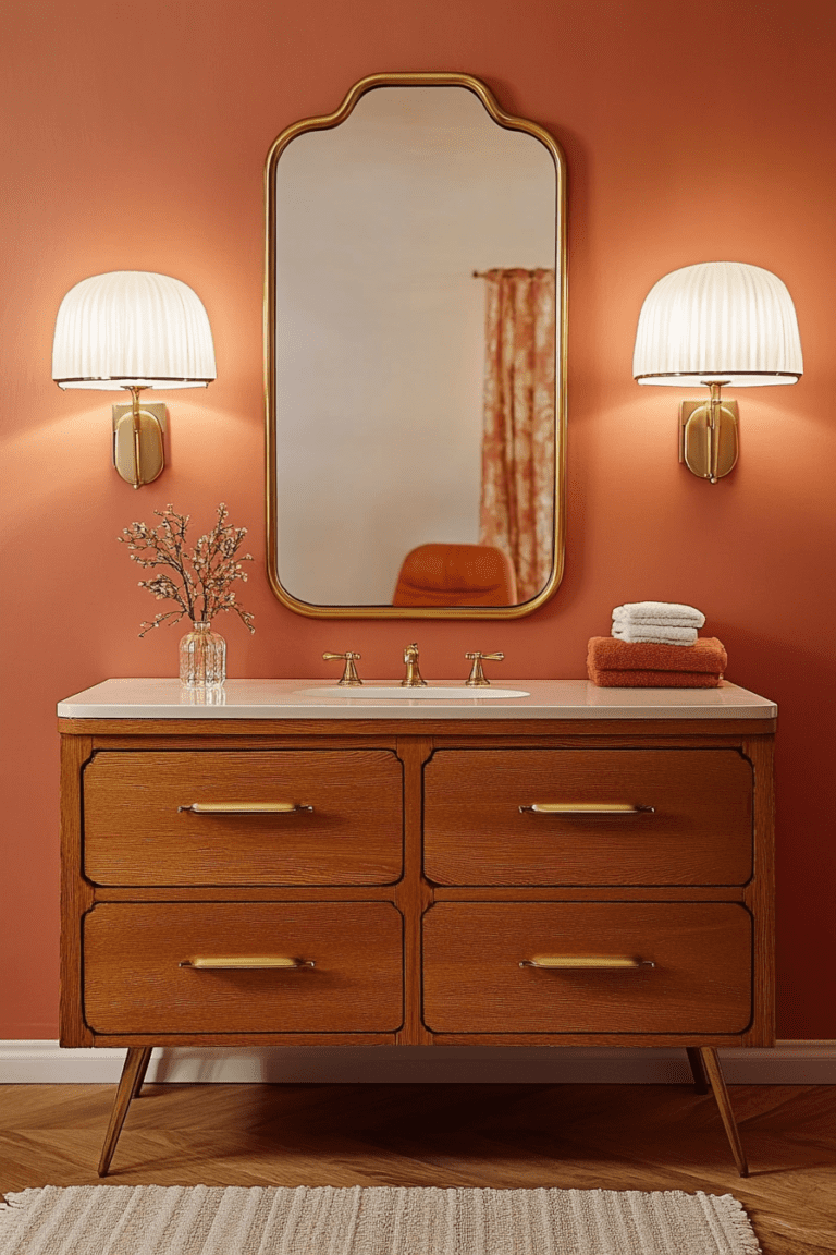 34 Art Deco Bathroom Vanities and Mirrors: Transform Your Space with ...