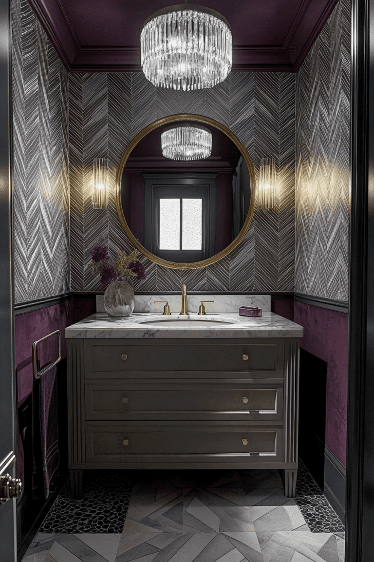 50+ Art Deco Wallpaper That Will Glam Up Your Bathroom – Offfflow
