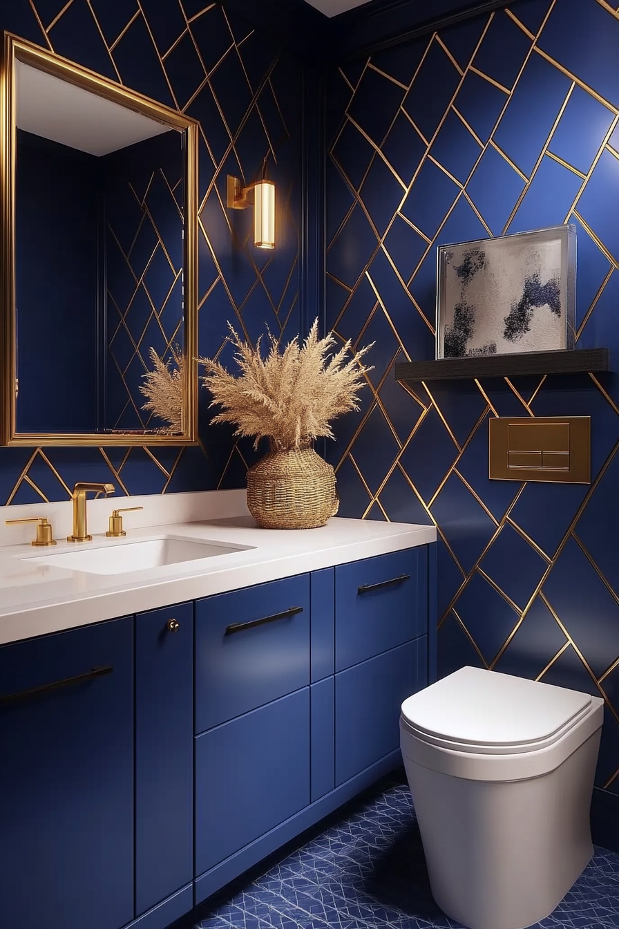 50+ Art Deco Wallpaper That Will Glam Up Your Bathroom – Offfflow