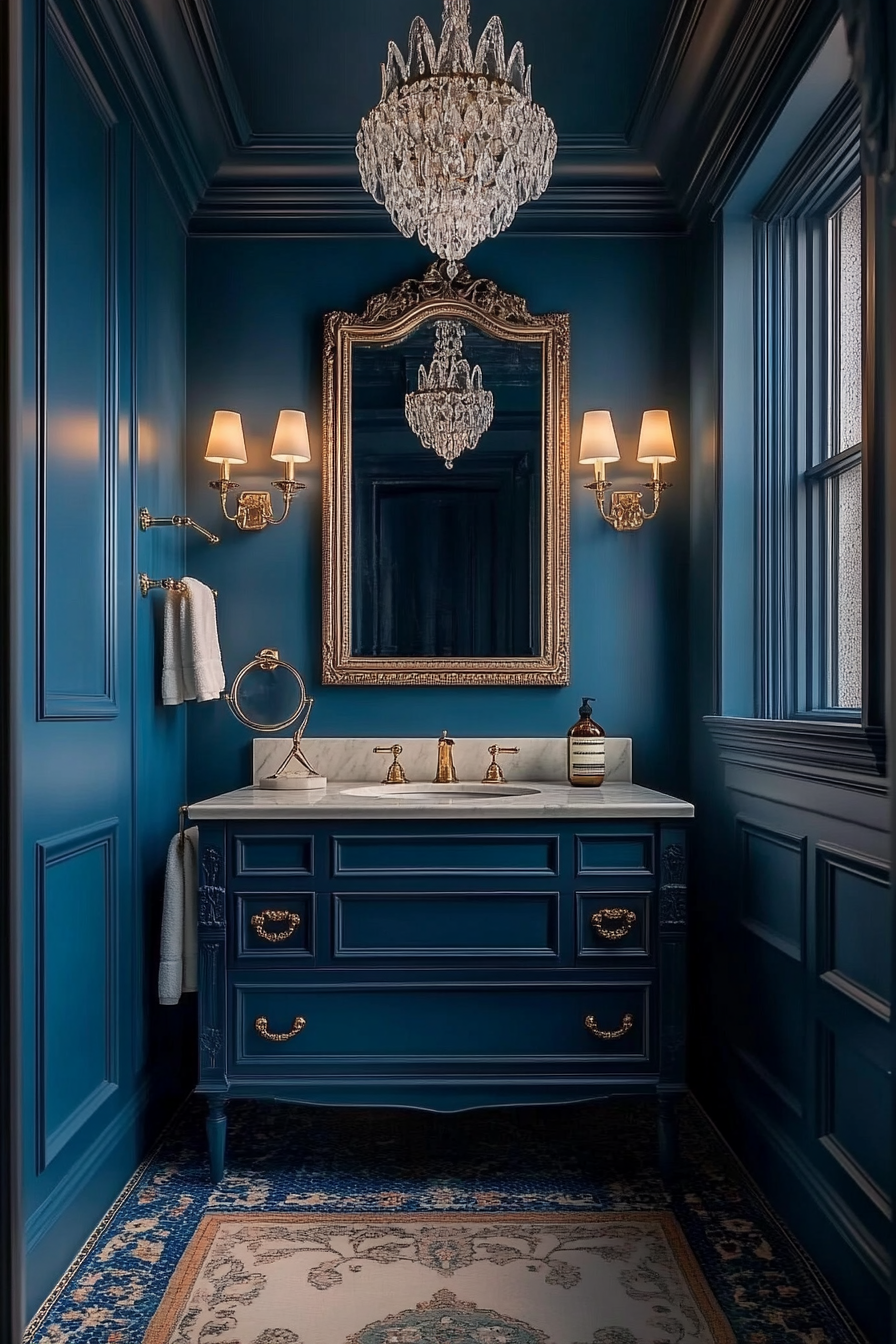 20 Irresistible Blue Bathroom Designs That Make a Splash – Offfflow