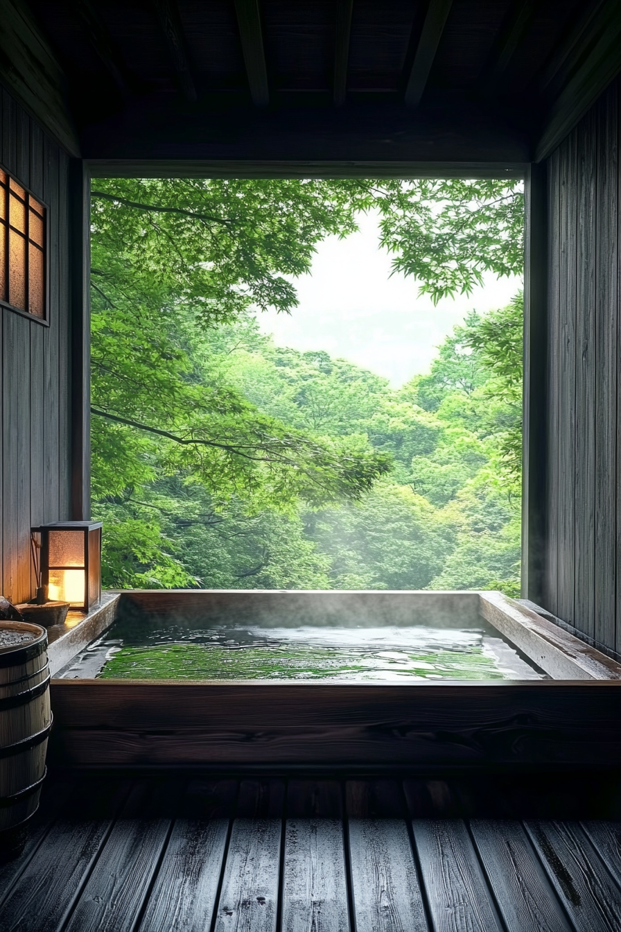 30 Tranquil Japanese-Inspired Bathing Spaces – Offfflow