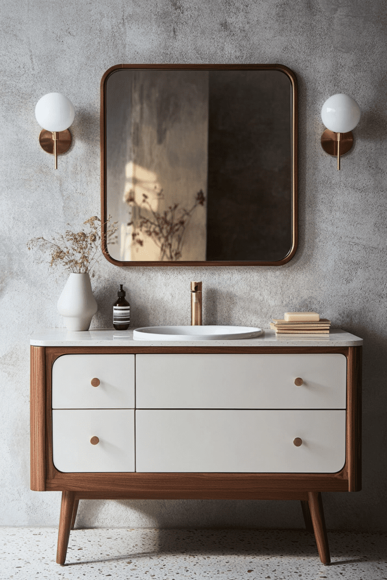 50+ MidCentury Modern Bathroom Vanities Offfflow — free download