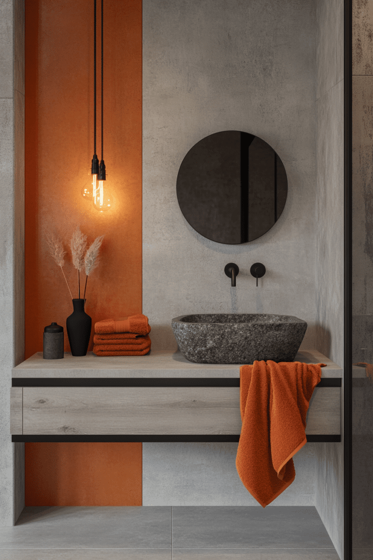Picture of 23 Stunning Industrial Bathroom Designs – Offfflow