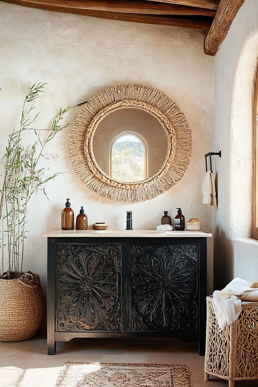 44 Boho Bathroom Ideas to Transform Your Space – Offfflow