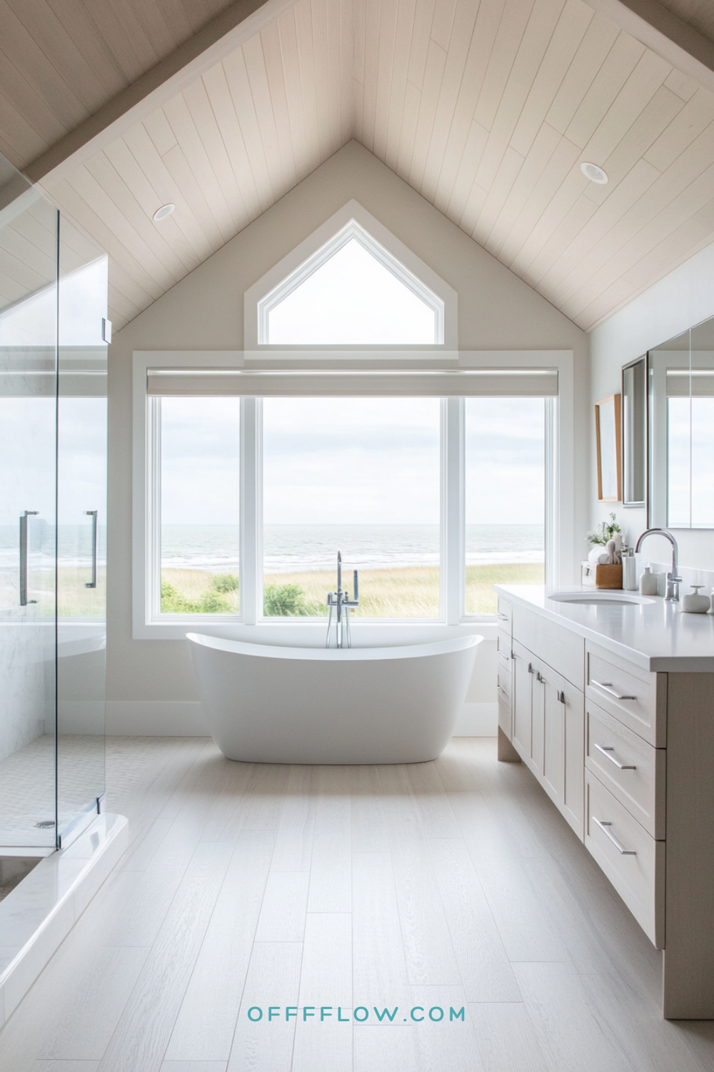 35 Coastal Bathroom Design Ideas: From Nautical to Mediterranean ...
