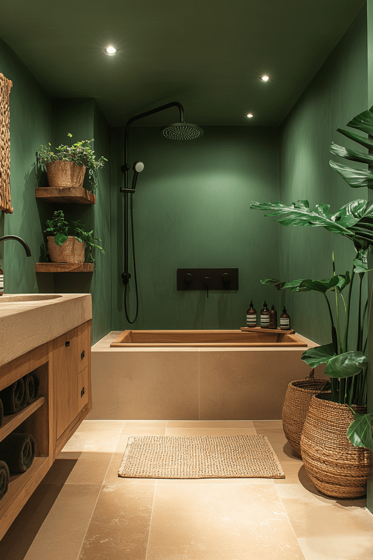 50+ Green Bathroom Design Transformative Ideas You’ll Love Offfflow