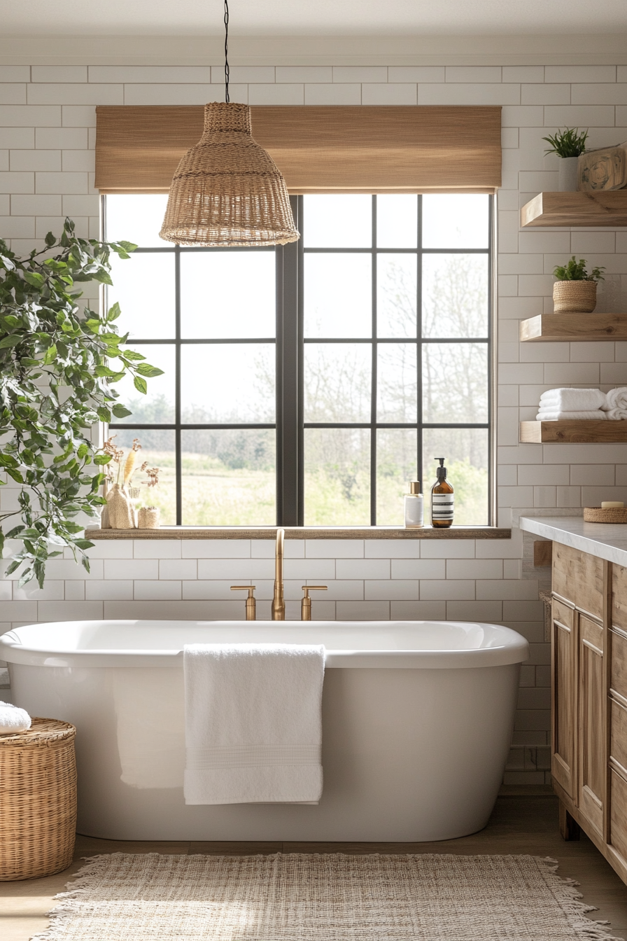 Modern Farmhouse Bathroom Lighting: A Perfect Blend of Rustic and ...