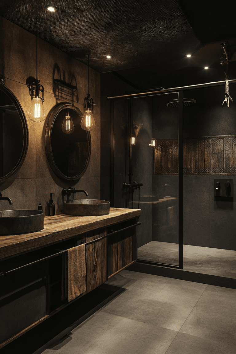 Modern Farmhouse Bathroom Lighting: A Perfect Blend of Rustic and ...