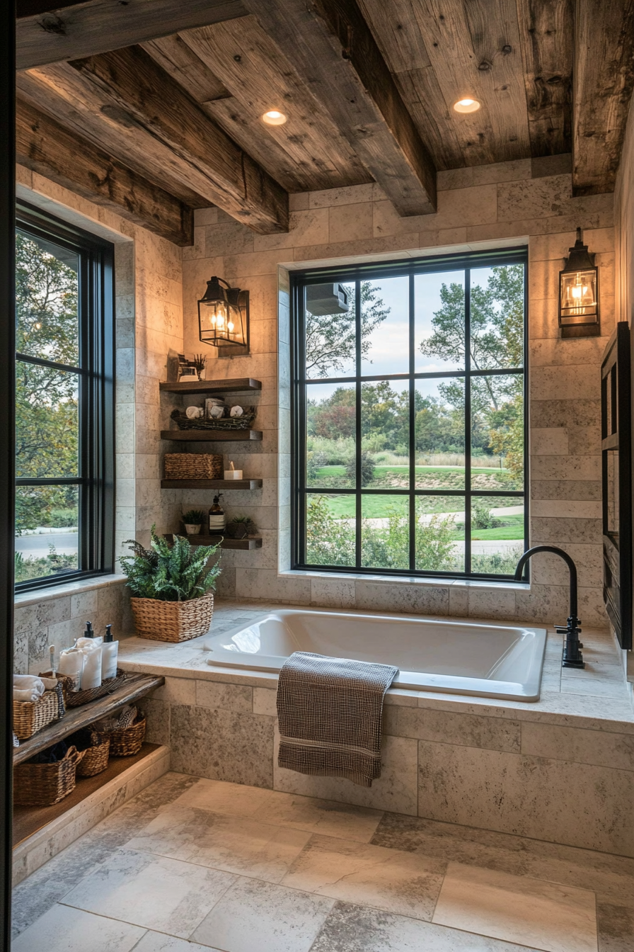 Modern Farmhouse Bathroom Lighting: A Perfect Blend of Rustic and ...